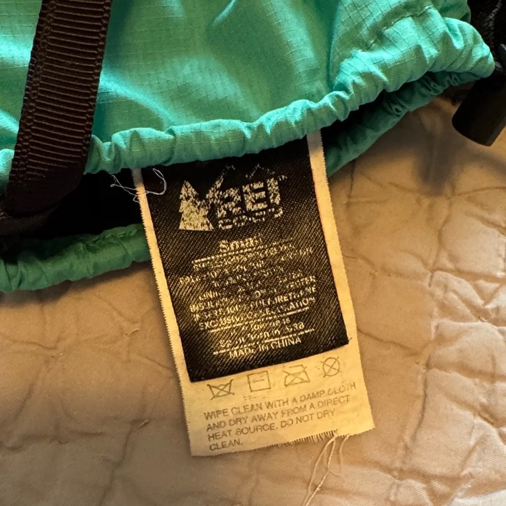 REI Kids Teal and Black Mittens